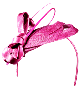 Fascinator satin Sfr. 65.-